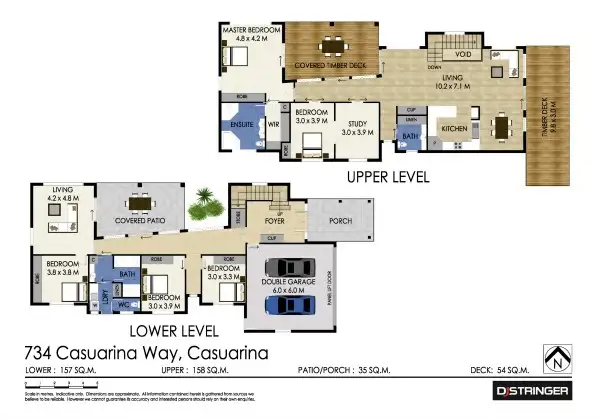 Floorplan of Homely house listing, 734 Casuarina Way, Casuarina NSW 2487