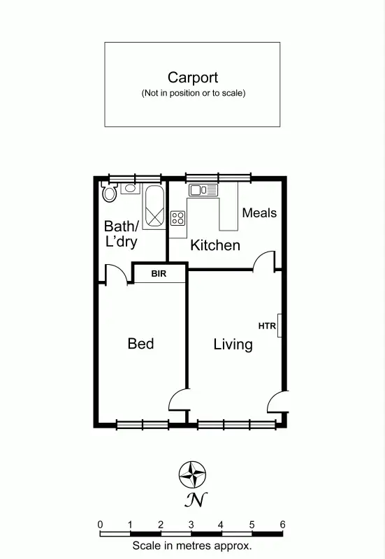 Floorplan of Homely apartment listing, 7/32 Madden Avenue, Carnegie VIC 3163