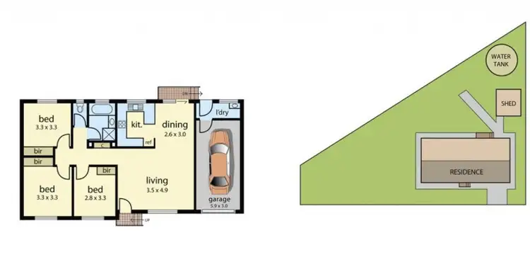 Floorplan of Homely house listing, 9 Centre Street, Lake Tabourie NSW 2539