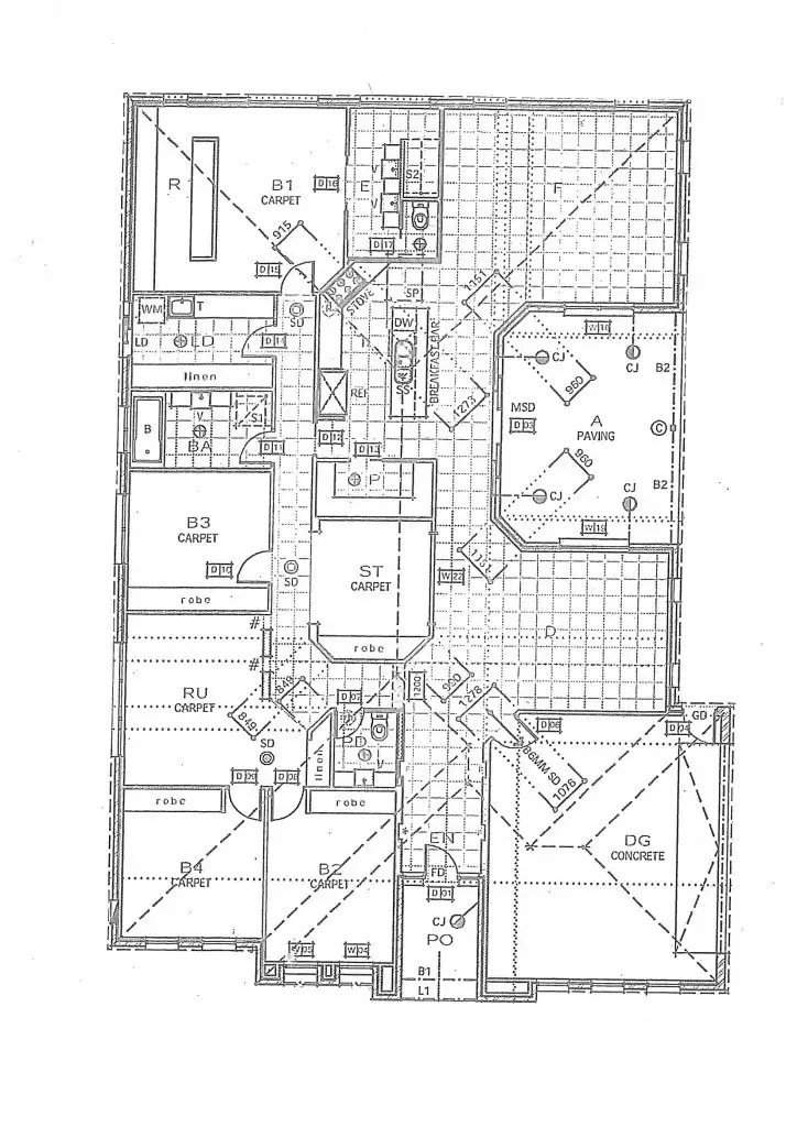 Floorplan of Homely house listing, 595 Koorlong Avenue, Irymple VIC 3498