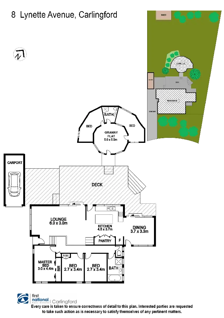 Floorplan of Homely house listing, 8 Lynette Avenue, Carlingford NSW 2118