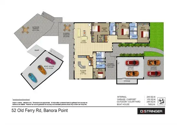 Floorplan of Homely house listing, 52 Old Ferry Road, Banora Point NSW 2486