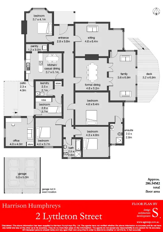 Floorplan of Homely house listing, 2 Lyttleton Street, Longford TAS 7301