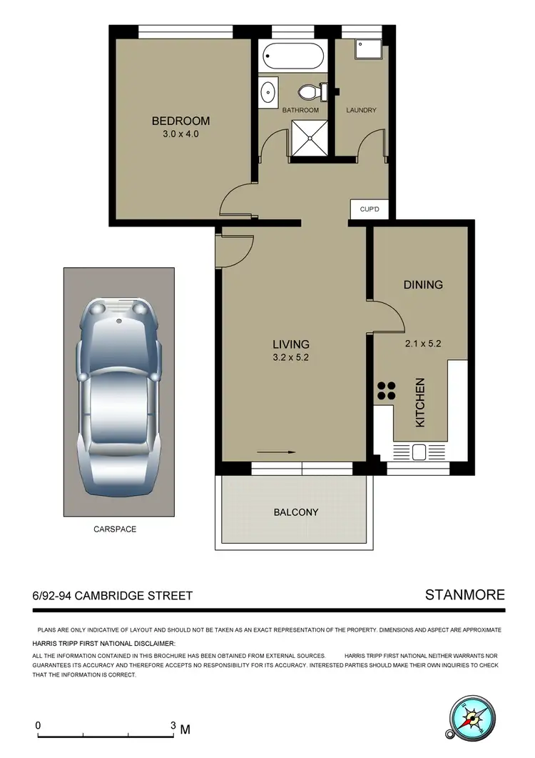 Floorplan of Homely apartment listing, 6/92-94 Cambridge Street, Stanmore NSW 2048