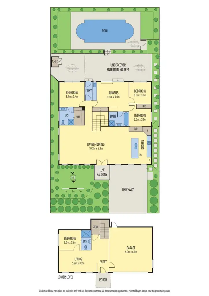 Floorplan of Homely house listing, 69 Leigh Road, Highton VIC 3216