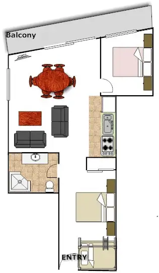 Floorplan of Homely apartment listing, 213/189 Summit Rd, Mount Buller VIC 3723
