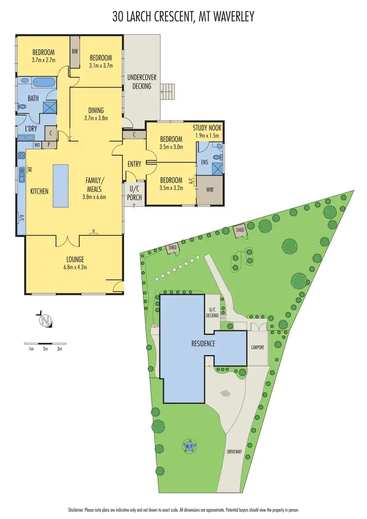 Floorplan of Homely house listing, 30 Larch Crescent, Mount Waverley VIC 3149
