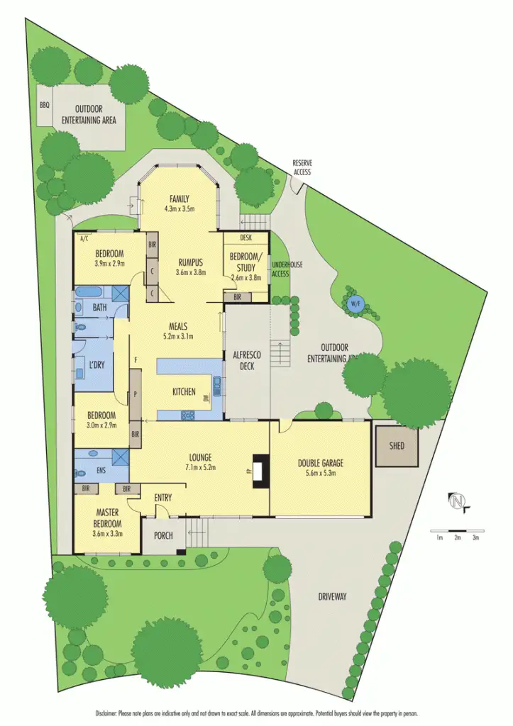 Floorplan of Homely house listing, 4 Frater Court, Doncaster East VIC 3109