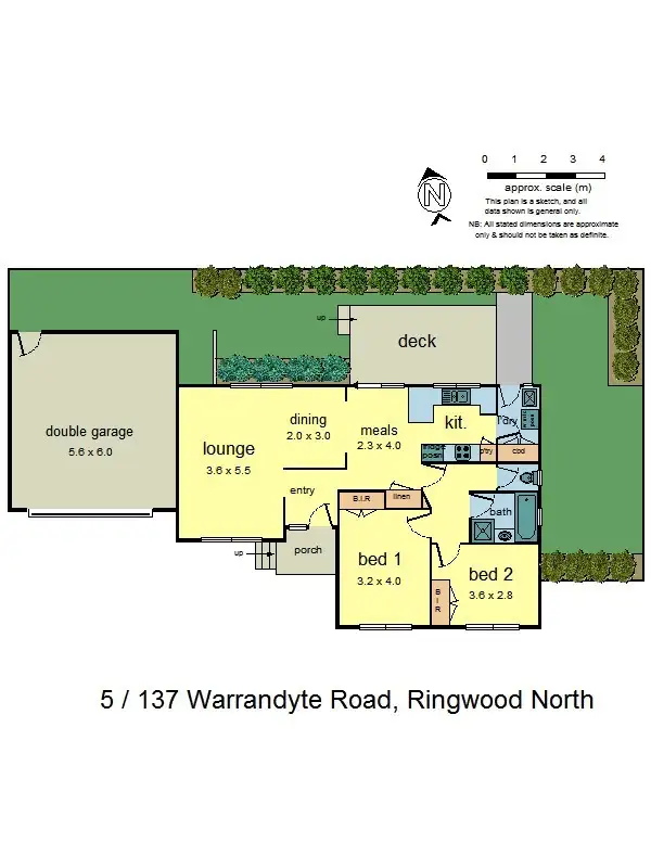 Floorplan of Homely house listing, 5/137 Warrandyte Road, Ringwood North VIC 3134
