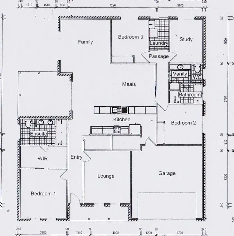 Floorplan of Homely house listing, 74 RISBY AVENUE, Whyalla Jenkins SA 5609