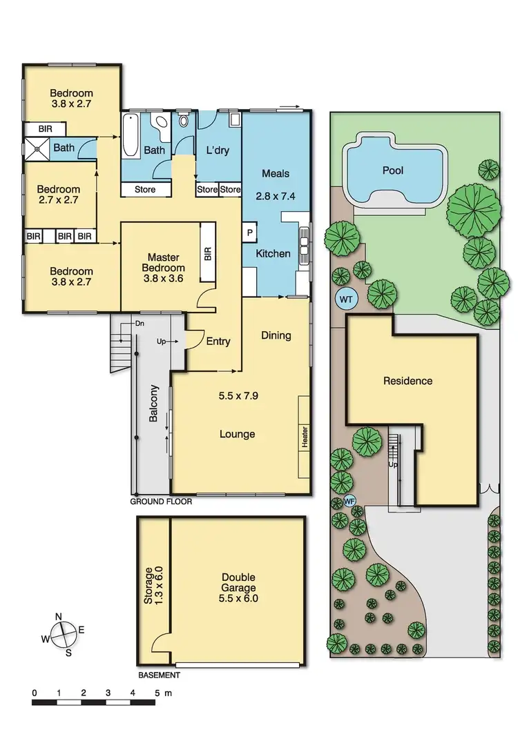 Floorplan of Homely house listing, 73 Meyrick Crescent, Viewbank VIC 3084