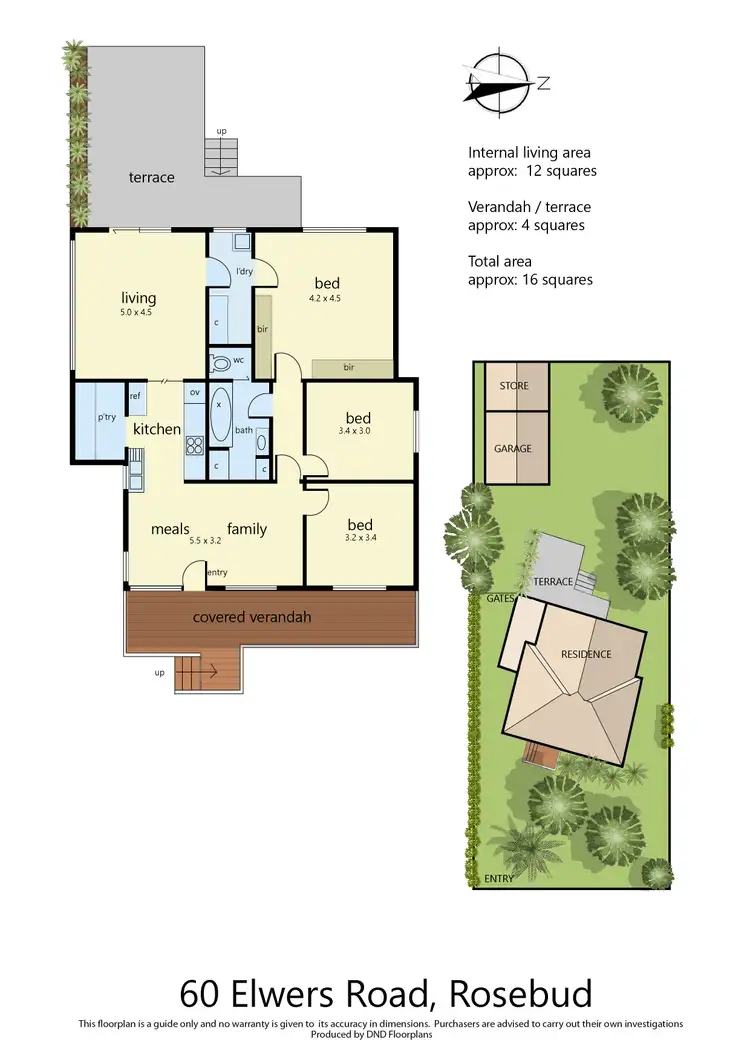 Floorplan of Homely house listing, 60 Elwers Road, Rosebud VIC 3939