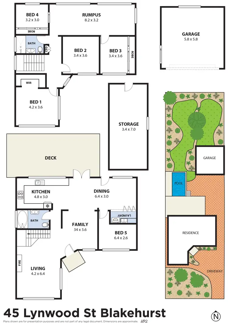 Floorplan of Homely house listing, 45 Lynwood Street, Blakehurst NSW 2221