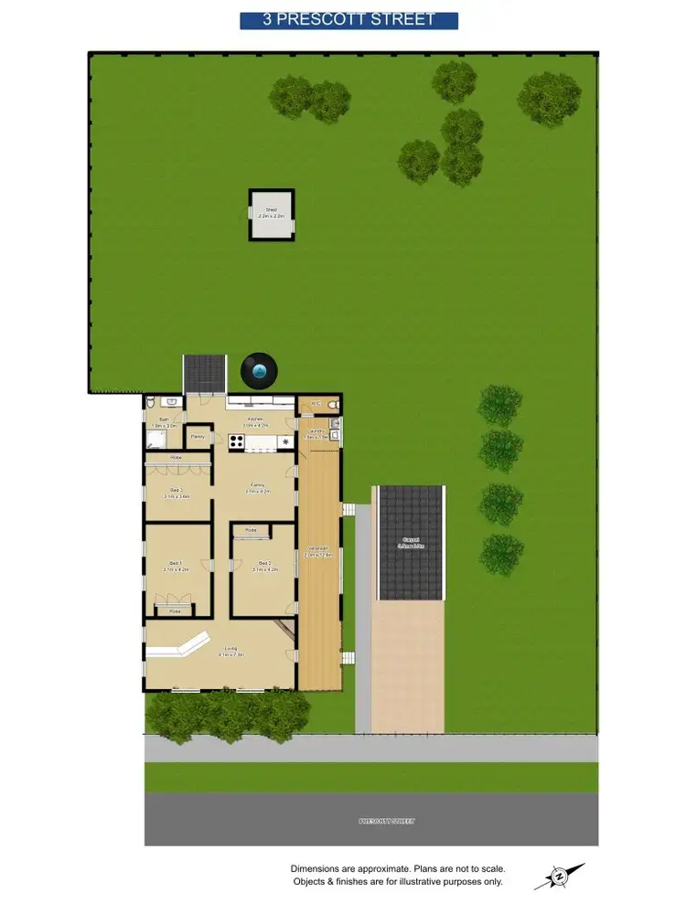 Floorplan of Homely house listing, 3 Prescott Street, Copmanhurst NSW 2460