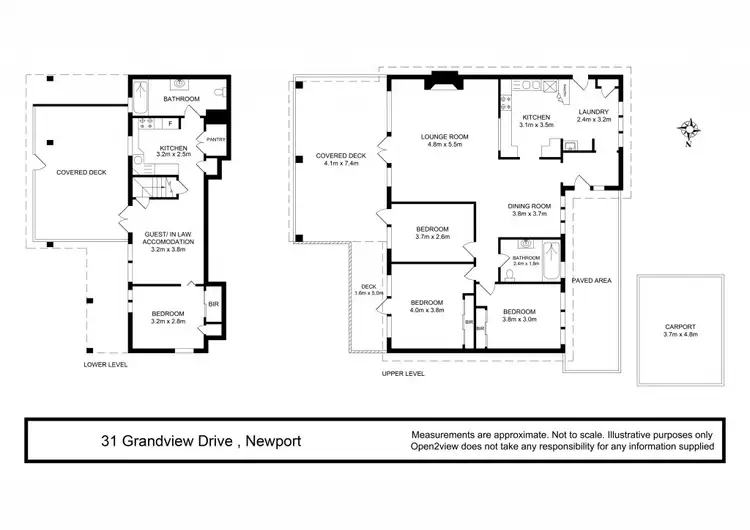 Floorplan of Homely house listing, 31 Grandview Drive, Newport NSW 2106