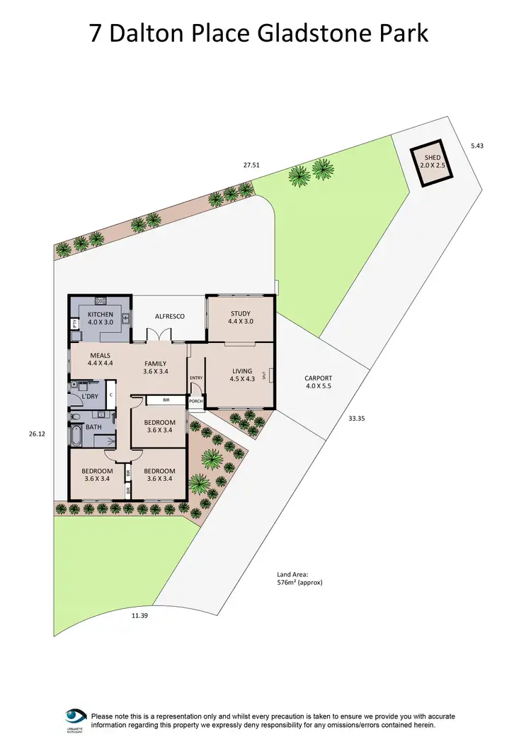 Floorplan of Homely house listing, 7 Dalton Place, Gladstone Park VIC 3043