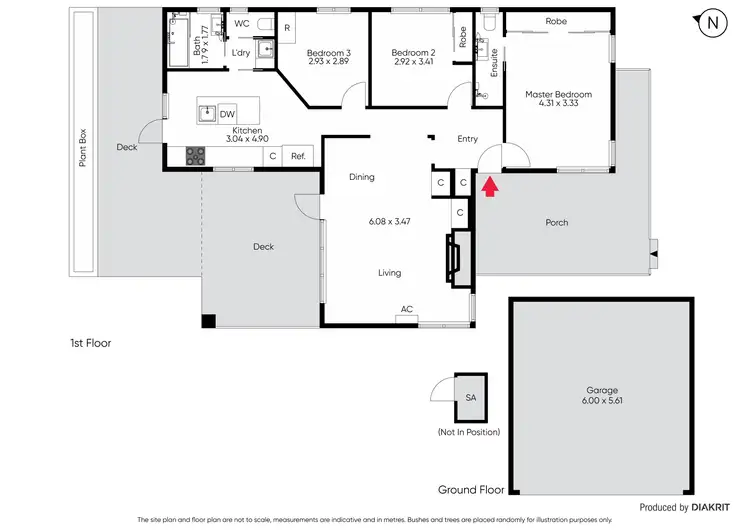 Floorplan of Homely unit listing, 1/23 Wingate Street, Bentleigh East VIC 3165