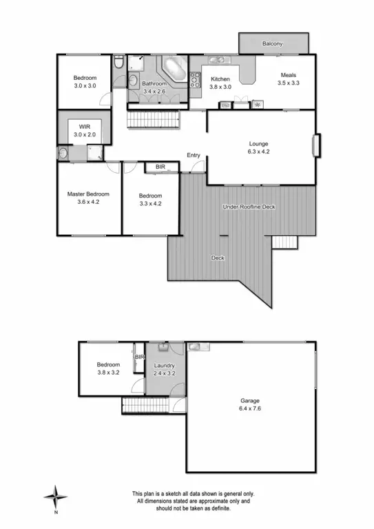 Floorplan of Homely house listing, 27 Hygeia Parade, Ringwood North VIC 3134