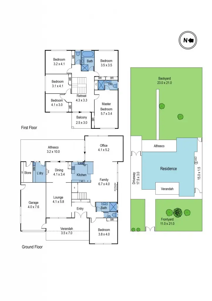 Floorplan of Homely house listing, 7 Creswick Street, Footscray VIC 3011