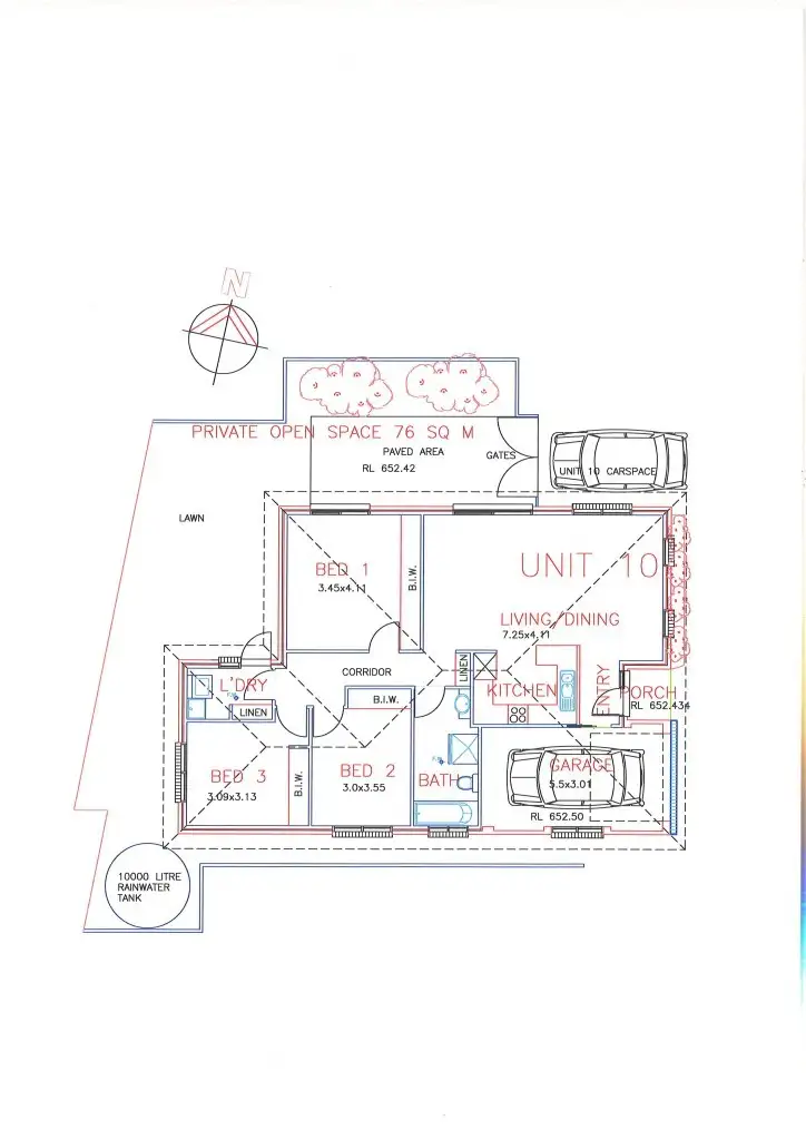 Floorplan of Homely villa listing, 10/95 Gibson Street, Goulburn NSW 2580