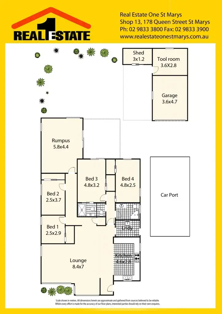 Floorplan of Homely house listing, 26 Feramin Ave, Whalan NSW 2770