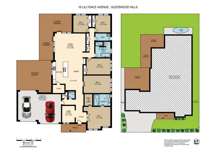 Floorplan of Homely house listing, 16 Lillydale Avenue, Gledswood Hills NSW 2557