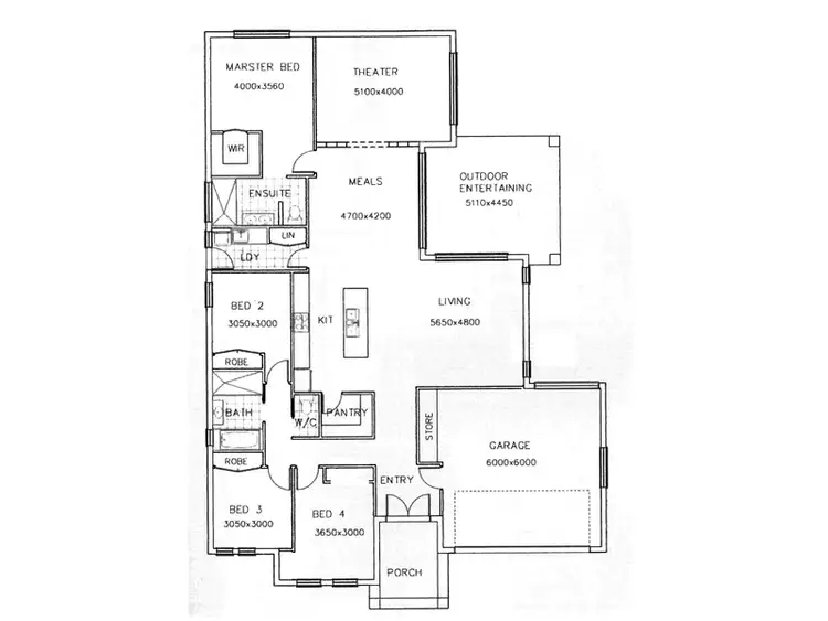 Floorplan of Homely house listing, 54 Kaloona Drive, Bourkelands NSW 2650