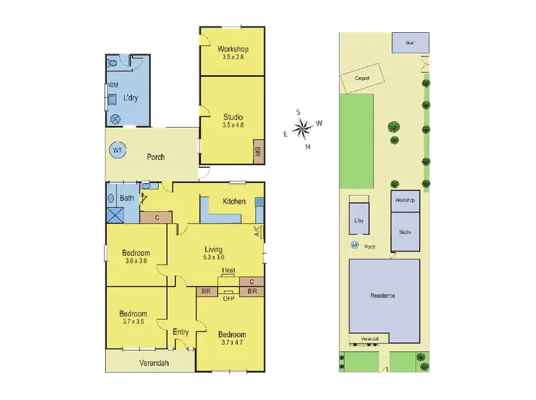 Floorplan of Homely house listing, 15 O'Connell Street, Geelong West VIC 3218