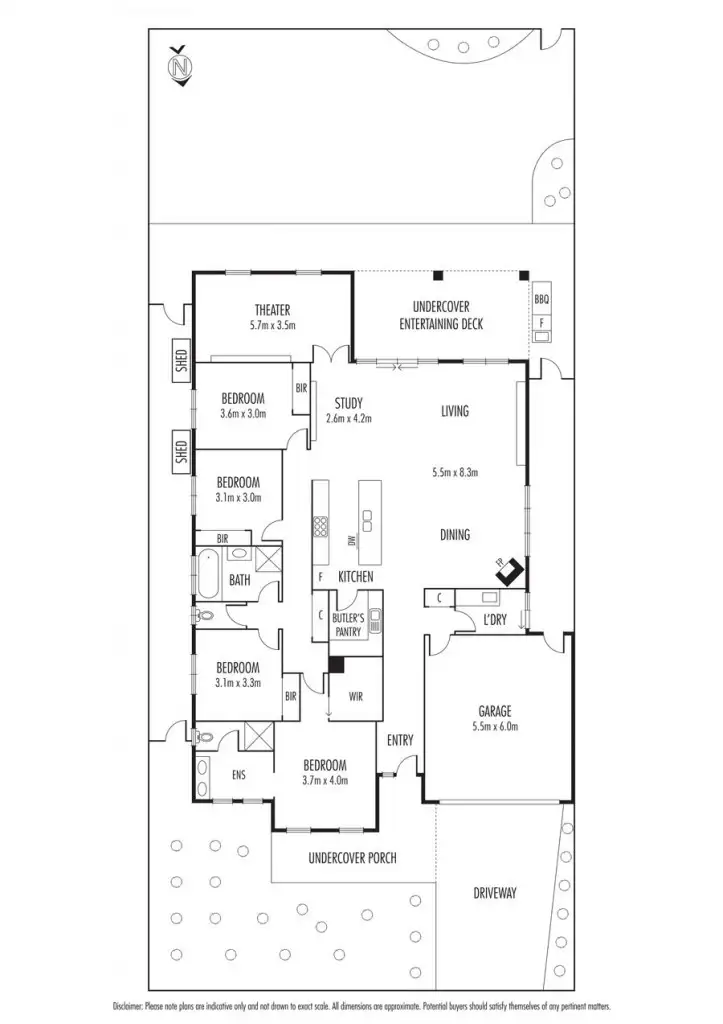 Floorplan of Homely house listing, 41 Lancefield Circuit, Eynesbury VIC 3338