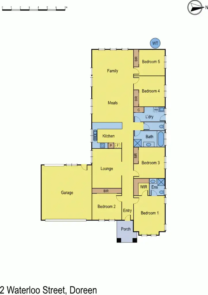 Floorplan of Homely house listing, 2 Waterloo Street, Doreen VIC 3754