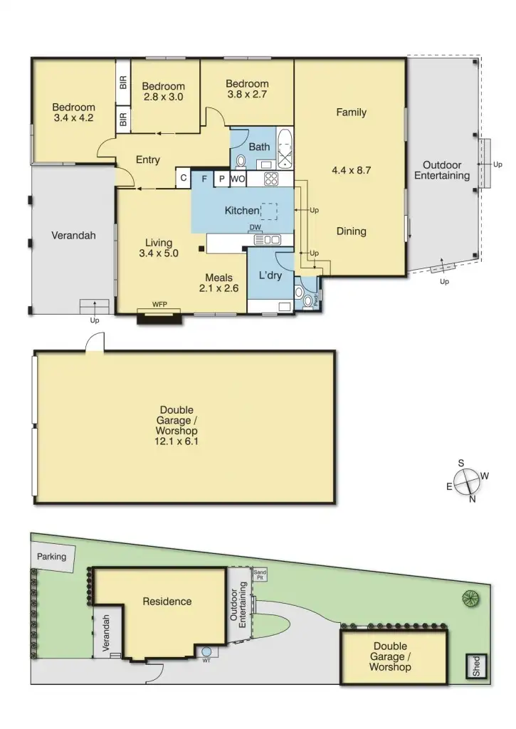 Floorplan of Homely house listing, 31 James Street, Frankston VIC 3199