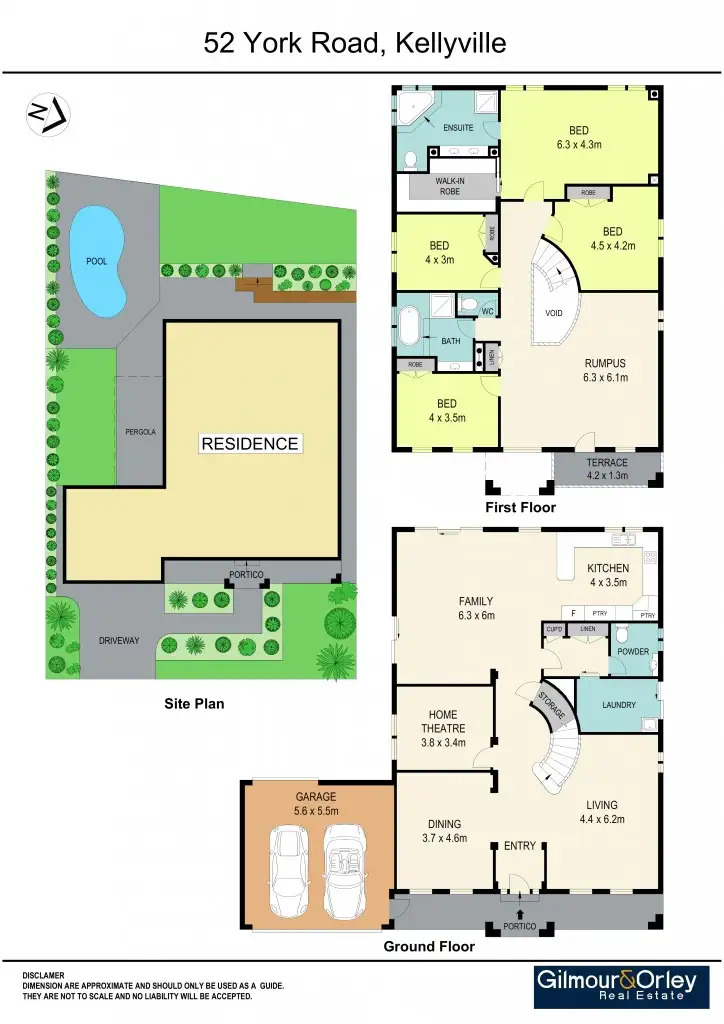 Floorplan of Homely house listing, 52 York Road, Kellyville NSW 2155