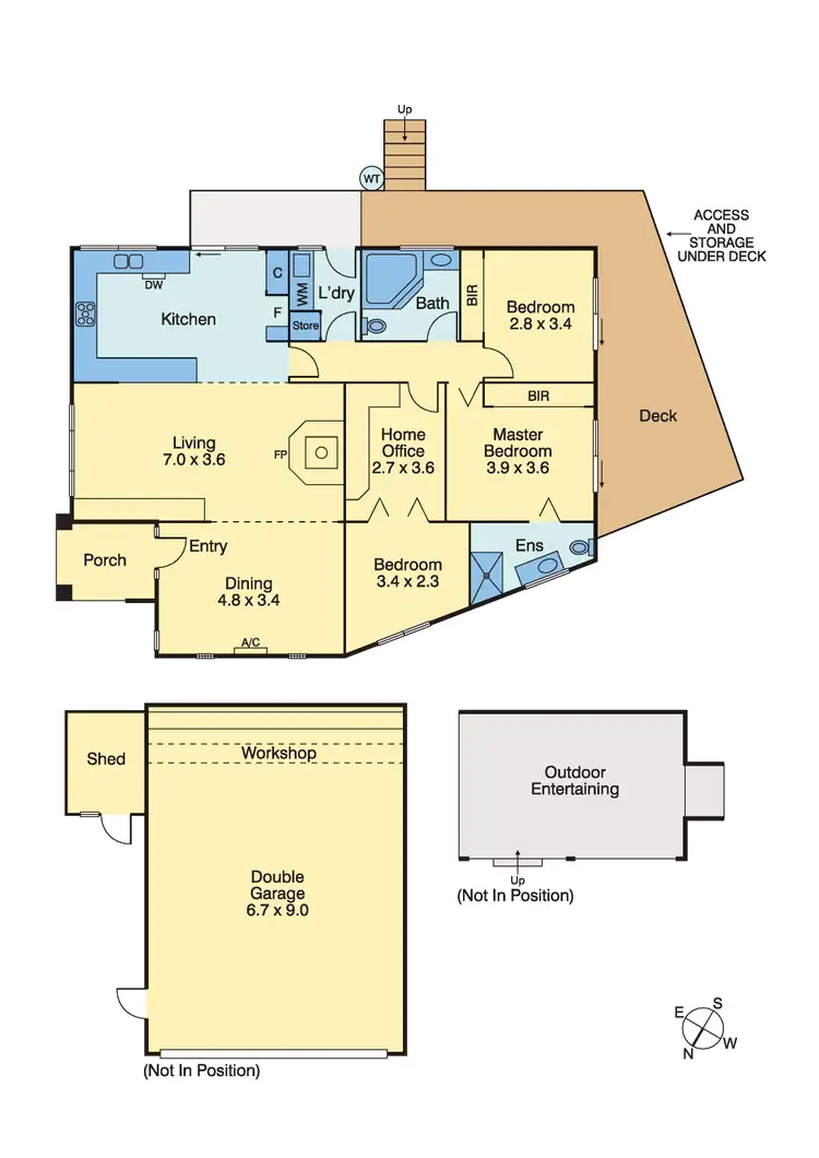 Floorplan of Homely house listing, 18 Kardella Lane, Mount Eliza VIC 3930