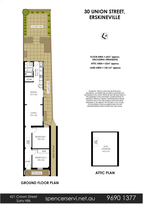 Floorplan of Homely house listing, 30 Union Street, Erskineville NSW 2043