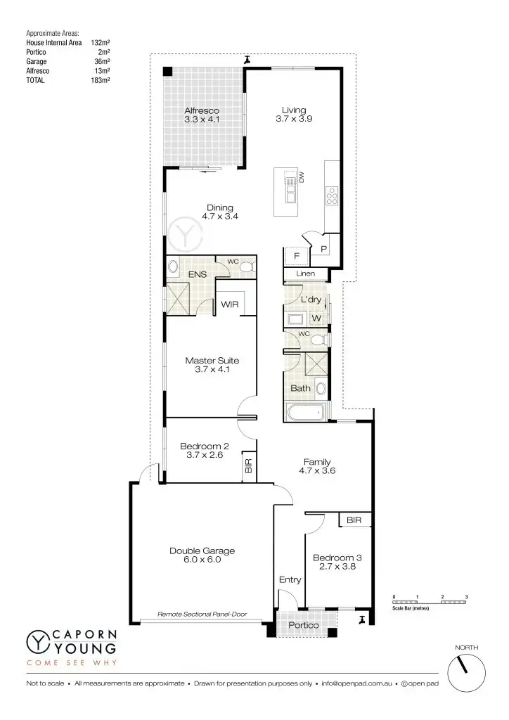 Floorplan of Homely house listing, 61B Allerton Way, Booragoon WA 6154