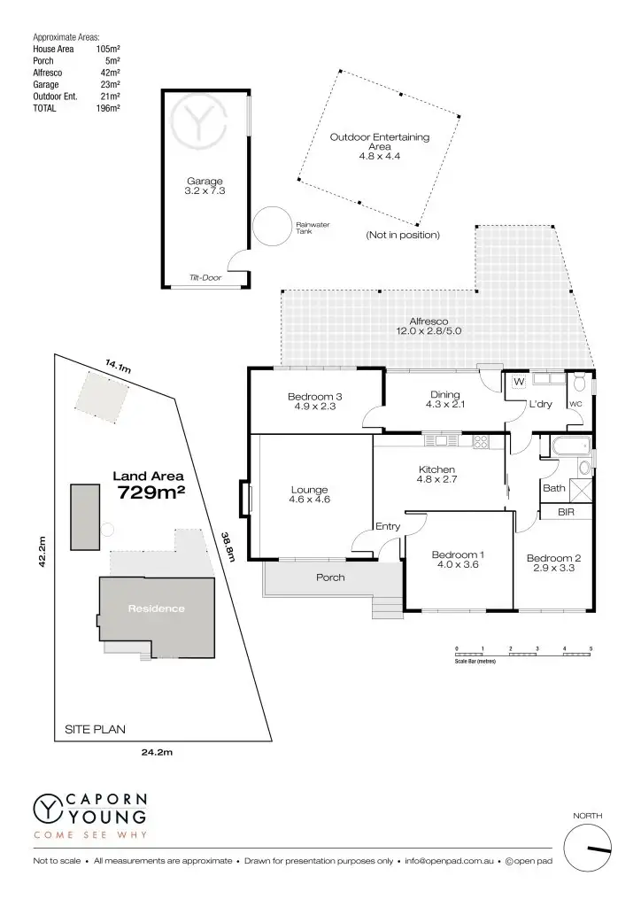 Floorplan of Homely house listing, 12 Winnacott Street, Willagee WA 6156