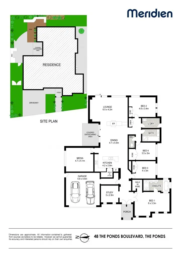 Floorplan of Homely house listing, 48 The Ponds Boulevard, The Ponds NSW 2769