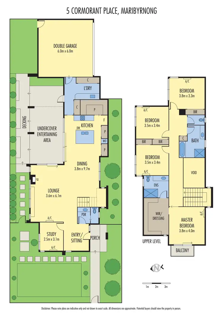 Floorplan of Homely house listing, 5 Cormorant Place, Maribyrnong VIC 3032