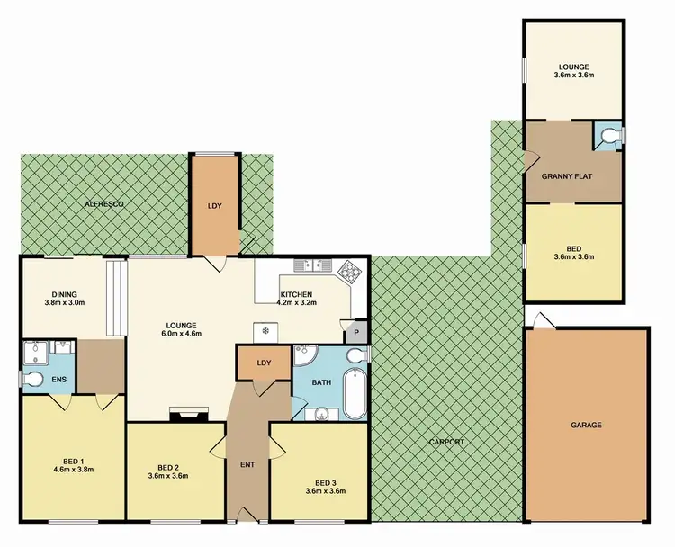 Floorplan of Homely house listing, 47 Nichols Road, Kinglake West VIC 3757