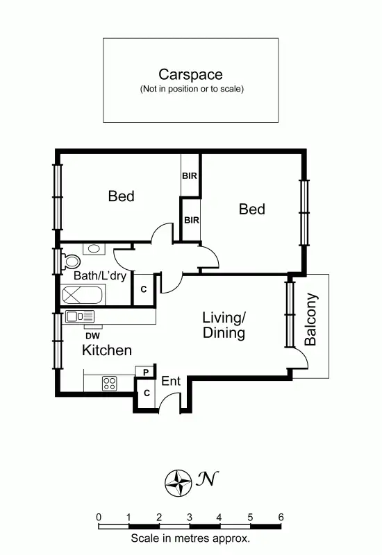 Floorplan of Homely apartment listing, 3/10 Denbigh Road, Armadale VIC 3143