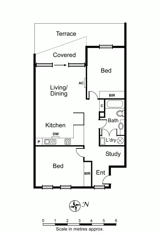 Floorplan of Homely apartment listing, 2/20 St Edmonds Road, Prahran VIC 3181
