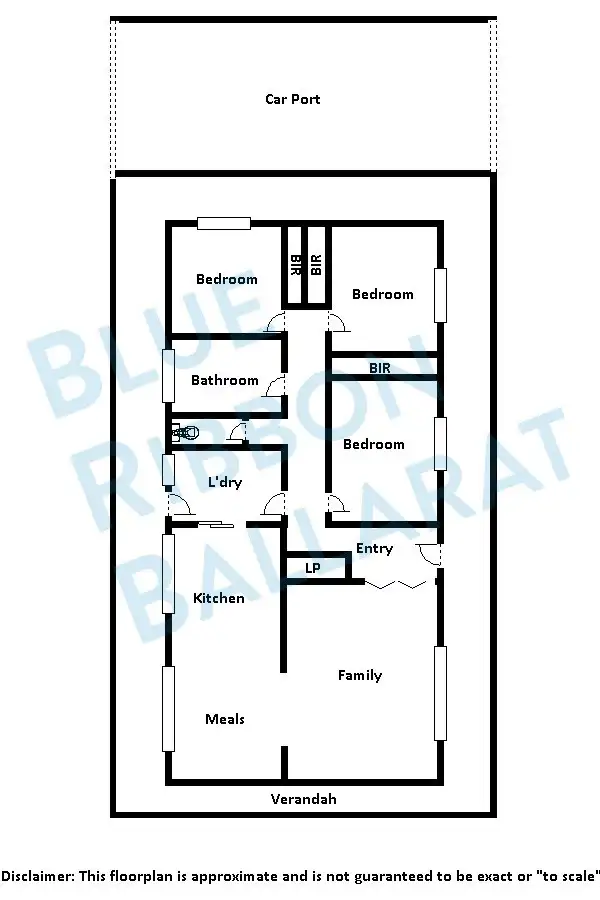 Floorplan of Homely house listing, 4 Bawden Street, Brown Hill VIC 3350