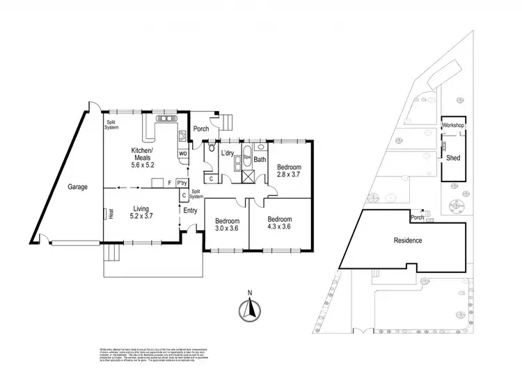 Floorplan of Homely house listing, 114 Crookston Road, Reservoir VIC 3073