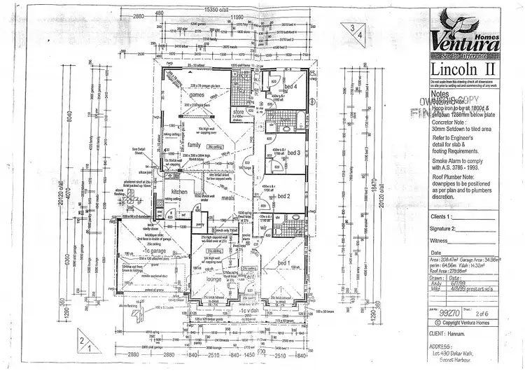 Floorplan of Homely house listing, 3 Dakar Walk, Secret Harbour WA 6173