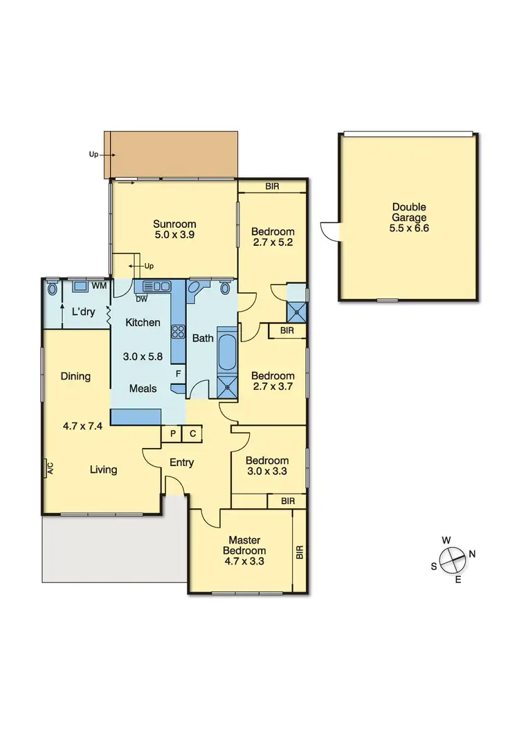Floorplan of Homely house listing, 33 Leonard Street, Frankston VIC 3199