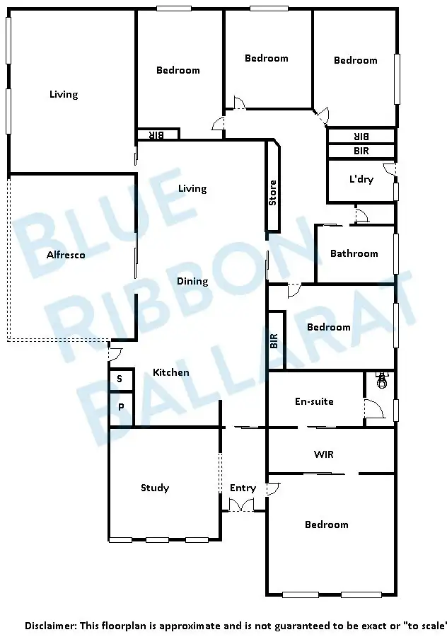 Floorplan of Homely house listing, 7 Copeworth Court, Alfredton VIC 3350