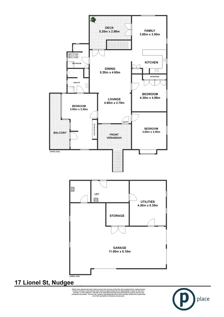 Floorplan of Homely house listing, 17 Lionel Street, Nudgee QLD 4014