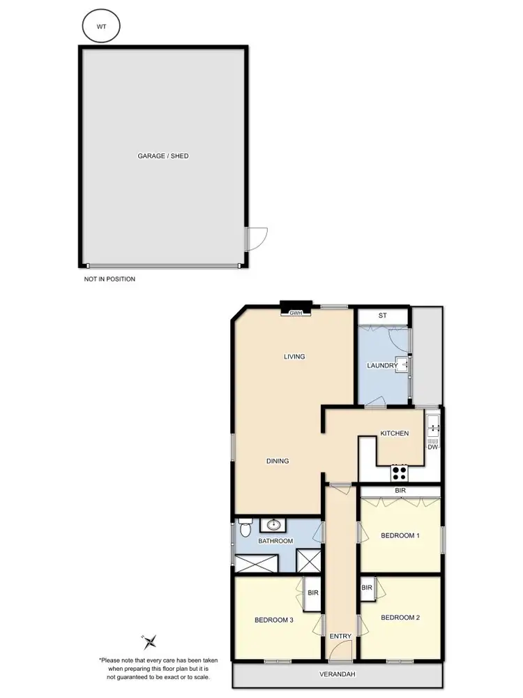 Floorplan of Homely house listing, 18 Burnbank Street, Lake Wendouree VIC 3350