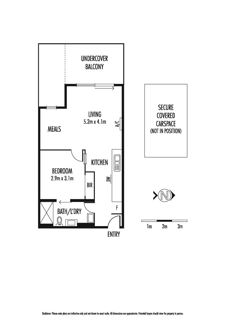 Floorplan of Homely apartment listing, 104/481 High Street, Northcote VIC 3070