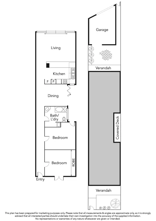 Floorplan of Homely house listing, 76 Moubray Street, Albert Park VIC 3206